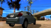 Scion tc для GTA San Andreas миниатюра 4