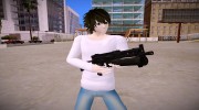L Lawliet (Death Note) for GTA San Andreas miniature 7