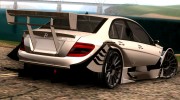 Mercedes-Benz C-Coupe AMG DTM para GTA San Andreas miniatura 2