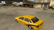 ВАЗ 2170 Приора Такси ТМК Форсаж для GTA San Andreas миниатюра 3