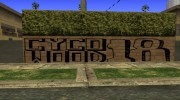 Граффити в районе Idlewood для GTA San Andreas миниатюра 12