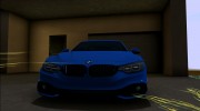 BMW 435i Stance для GTA San Andreas миниатюра 3