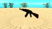 AK-47A1 Russian Flag-The Honor of Russia para GTA San Andreas miniatura 4