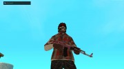 Assault Rifle Pink для GTA San Andreas миниатюра 4