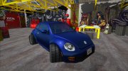 Volkswagen New Beetle 2012 LowPoly (SA Style) для GTA San Andreas миниатюра 1