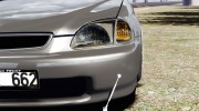Honda Civic 1.6 İes для GTA 4 миниатюра 12