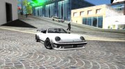 GTA V Pfister Comet Retro Cabrio для GTA San Andreas миниатюра 1