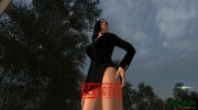 Black Dressed Girl для GTA San Andreas миниатюра 4