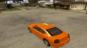 Dodge Charger STR8 Taxi для GTA San Andreas миниатюра 3