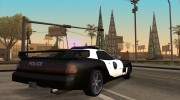 ZR-350 SFPD Police Pursuit car для GTA San Andreas миниатюра 2