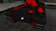 Черно-красные зоны пробития VK 16.02 Leopard для World Of Tanks миниатюра 1