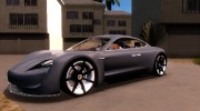 Porsche Mission E Hybrid Concept для GTA San Andreas миниатюра 3