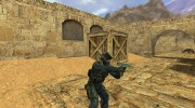 Blue camo Mac-10 для Counter Strike 1.6 миниатюра 4