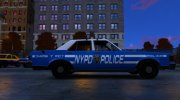 Ford Granada 1977 New York Police Department V.1 for GTA 4 miniature 4