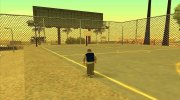 Забор для баскетбольной площадки для GTA San Andreas миниатюра 2