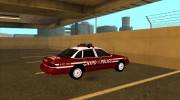 1992 Ford Crown Victoria New York Police Department для GTA San Andreas миниатюра 8