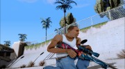 AWP Hyper beast для GTA San Andreas миниатюра 3