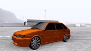 Ваз 2114 Juicy Orange для GTA San Andreas миниатюра 1