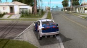 Mitsubishi Lancer X Police Indonesia for GTA San Andreas miniature 3