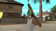 Бита с зелёной повязкой para GTA San Andreas miniatura 3