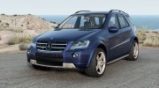 Mercedes-Benz ML 63 AMG (W164) 2008 для BeamNG.Drive миниатюра 1