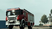 Scania P360 Firetruck for GTA 5 miniature 2