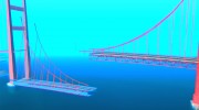 Разрушенный мост в San Fierro для GTA San Andreas миниатюра 1