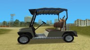 Golf Cart для GTA Vice City миниатюра 2
