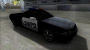 Nissan Skyline R32 Pickup Police LSPD для GTA San Andreas миниатюра 2