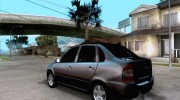 Лада Калина седан для GTA San Andreas миниатюра 3