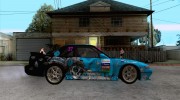 Nissan Silvia S13 NonGrata из Moscow Drift для GTA San Andreas миниатюра 5