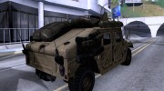 Hummer HMMWV w/mounted Cal.50 для GTA San Andreas миниатюра 4