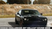 Dodge Challenger SRT Hellcat Sound mod для GTA San Andreas миниатюра 1