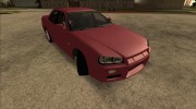 Nissan Skyline R34 Sedan para GTA San Andreas miniatura 3