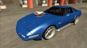 1996 Chevrolet Corvette C4 para GTA San Andreas miniatura 3