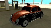 Volkswagen Beetle 1969 Rádio Patrulha Paulista for GTA San Andreas miniature 1