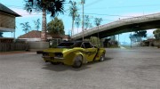 Chevrolet Camaro SS Dragger для GTA San Andreas миниатюра 4