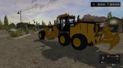 Грейдер CATERPILLAR 140M для Farming Simulator 2017 миниатюра 2