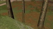 Improved and Fixed Original Vegetation (rounder trees) для GTA San Andreas миниатюра 7