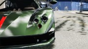 2009 Pagani Zonda Cinque для GTA 4 миниатюра 12