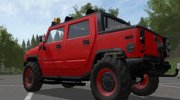 Hummer H2 para Farming Simulator 2017 miniatura 2