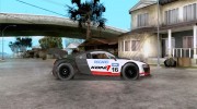 Audi R8 LMs для GTA San Andreas миниатюра 5