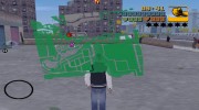 HQ Green Radar для GTA 3 миниатюра 1