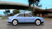 Audi A8 Long 6.0 W12 2002 for GTA San Andreas miniature 5