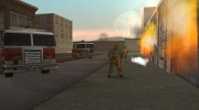 Пожар в Сан Фиерро [fire in San Fierro] para GTA San Andreas miniatura 1