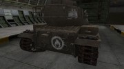 Зоны пробития контурные для FV215b для World Of Tanks миниатюра 4