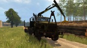Урал 4320 Лесовоз для Farming Simulator 2015 миниатюра 6
