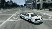 Ford Crown Victoria v2 NYPD для GTA 4 миниатюра 3
