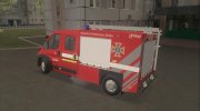 Пожарный Автомобиль Первой Помощи Peugeot - Boxer Компании Tital города Львов for GTA San Andreas miniature 2