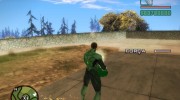GreenLantern GatlingGun From Injustice Gods Among Us para GTA San Andreas miniatura 2